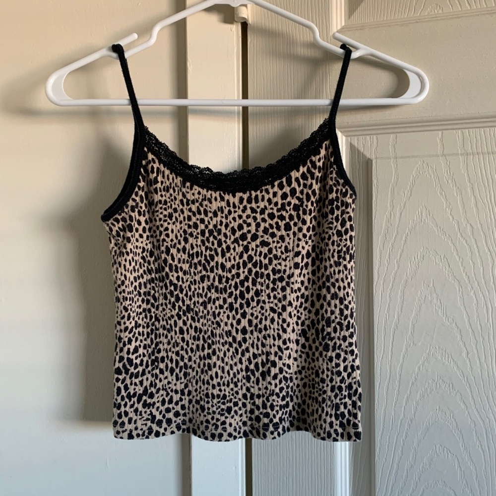 RARE Brandy Melville Cheetah Tank